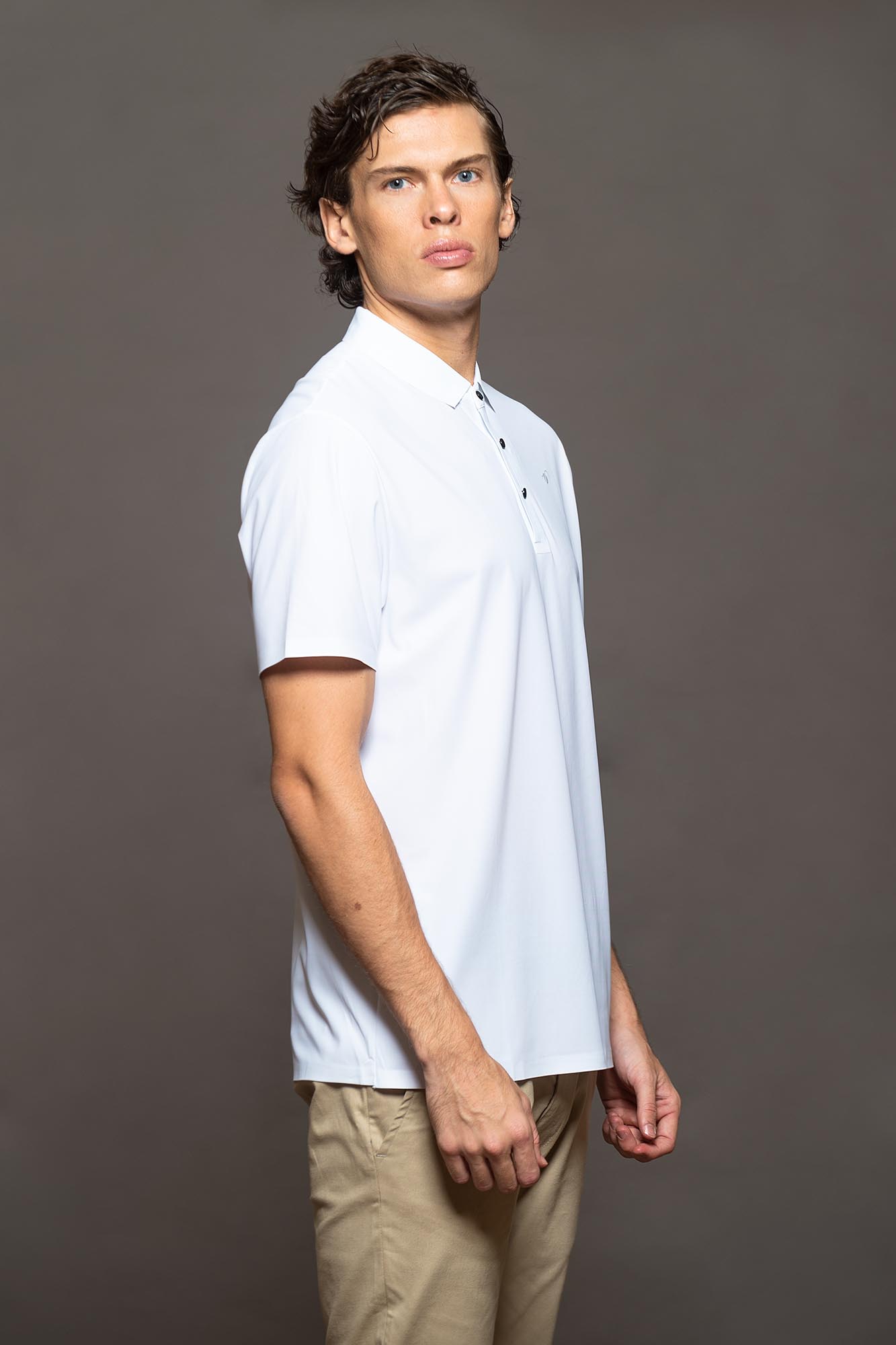 300BL - CHOMBA PELLICCIA BLANCO